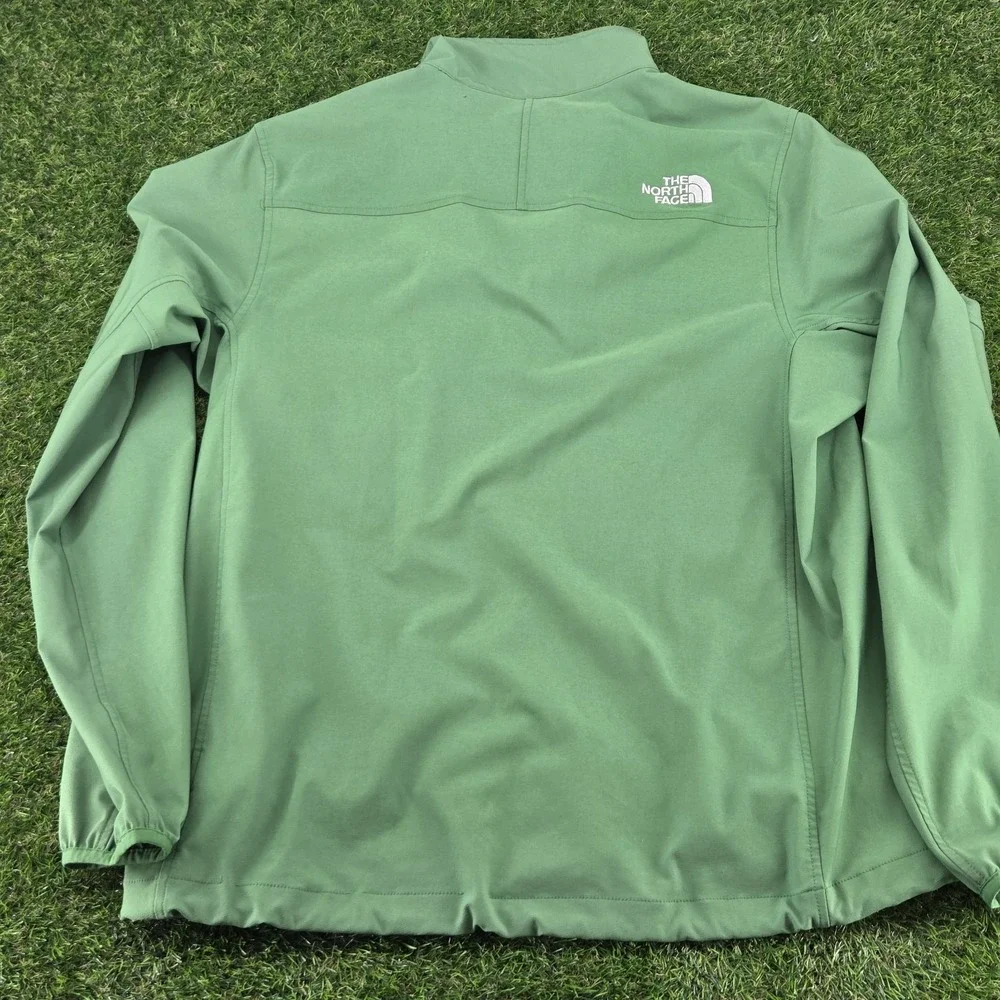 Men's The North Face Apex Quarter-zip Pullover Lightweight Jacket- Green Size L